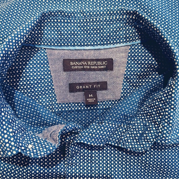 [ 2 FOR $25 ] BANANA REPUBLIC MENS BUTTON DOWN SHIRT - Picture 4 of 4